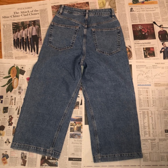 TOPSHOP DIAMANTÉ wide crop - Picture 3 of 4